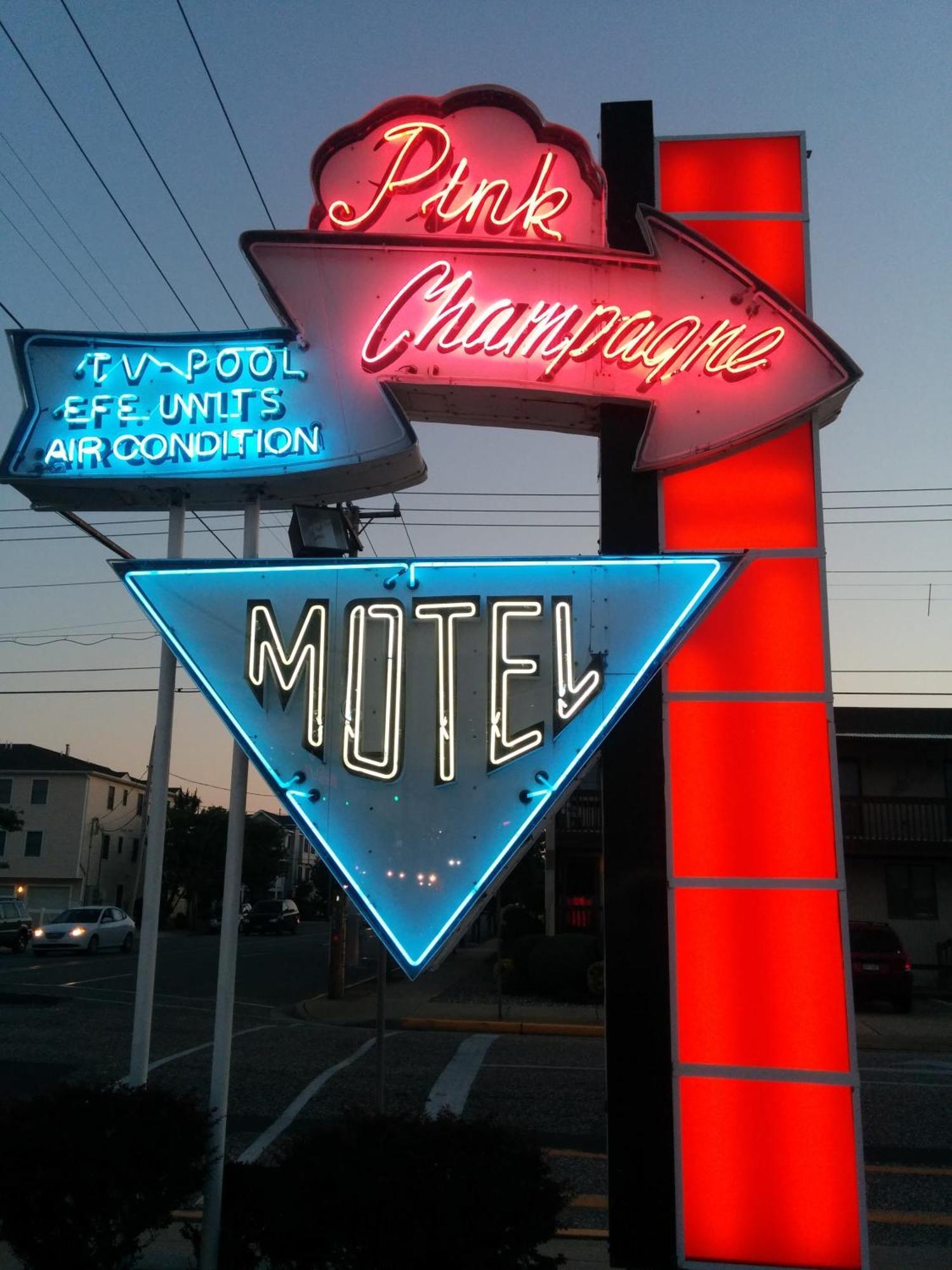 Pink Champagne Motel Wildwood Ngoại thất bức ảnh